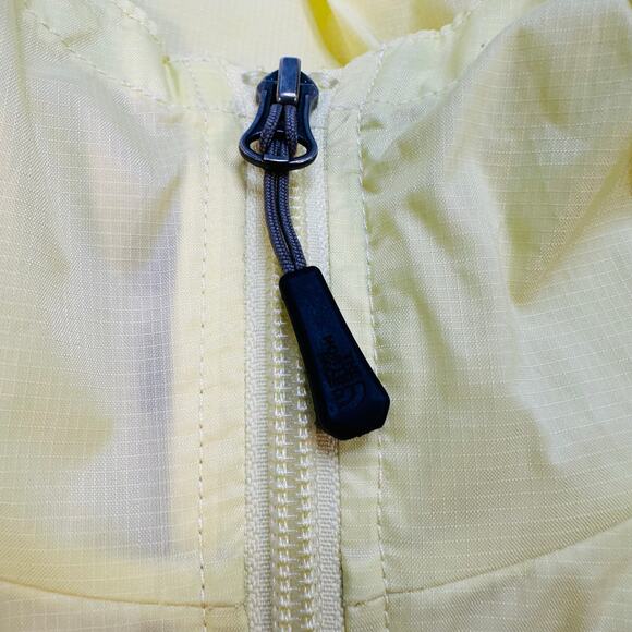 The North Face Bright Yellow Lightweight Windbreaker Zip Front Jacket - Picture 4 of 9